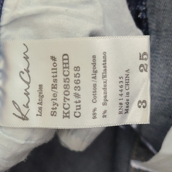 KanCan Mid-Rise Super Skinny KC7085CHD Jeans sz 25 - Picture 4 of 4